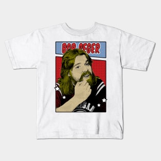 Bob Seger Pop Art Comic Style Kids T-Shirt